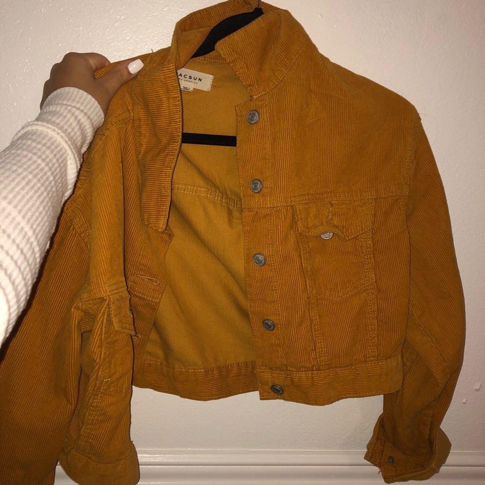 Yellow Denim Jacket